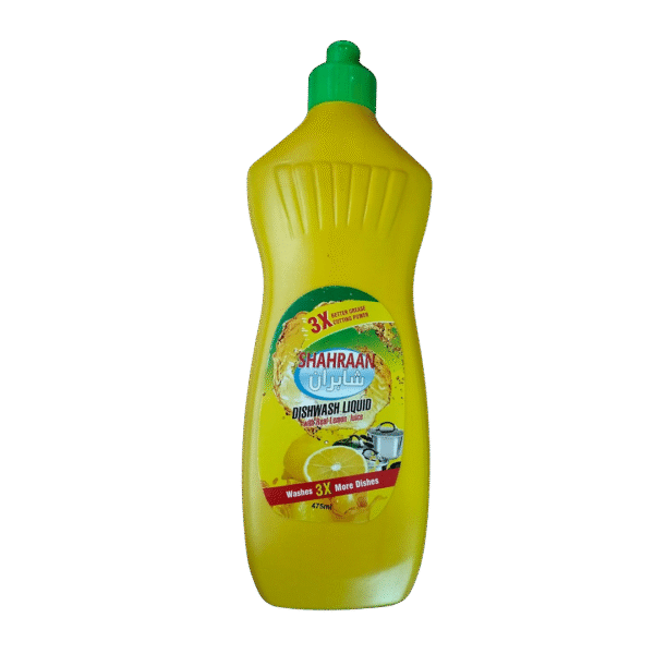 Lemon Max Dishwash Liquid Bottle 475 ml