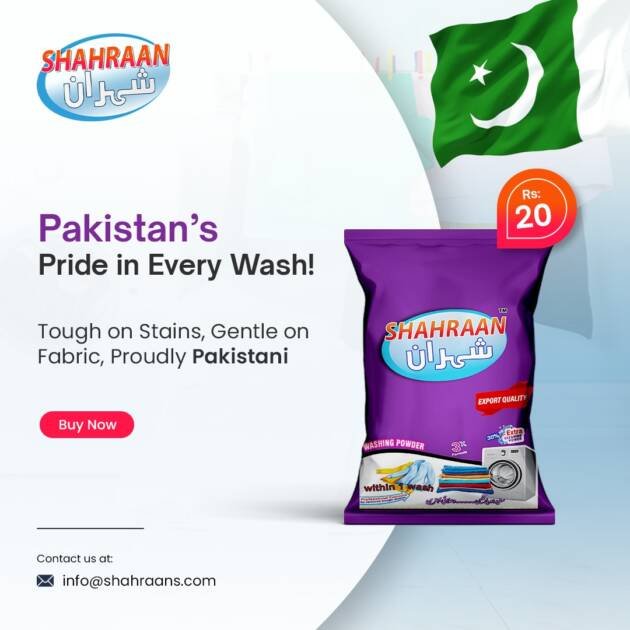 Shahraan Washing Powder