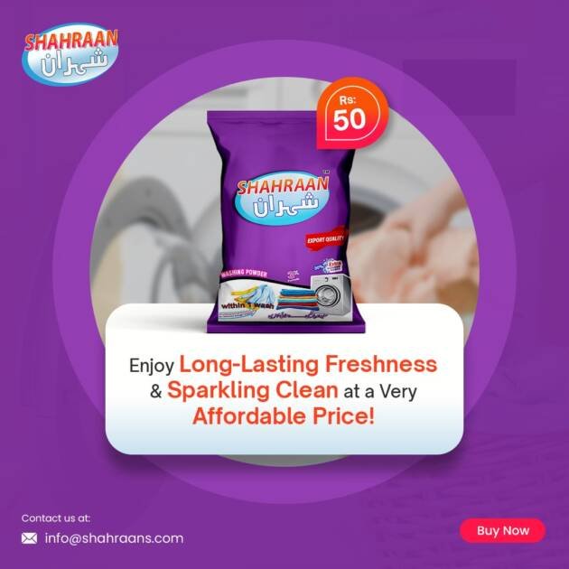 Shahraan Washing Powder